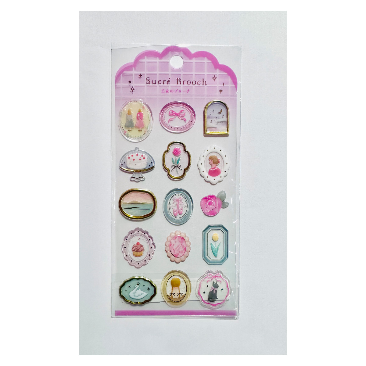 SEALING DEAR CLEAR GEL STICKERS