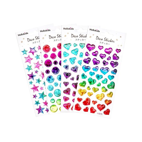 3D CRYSTALS STICKERS