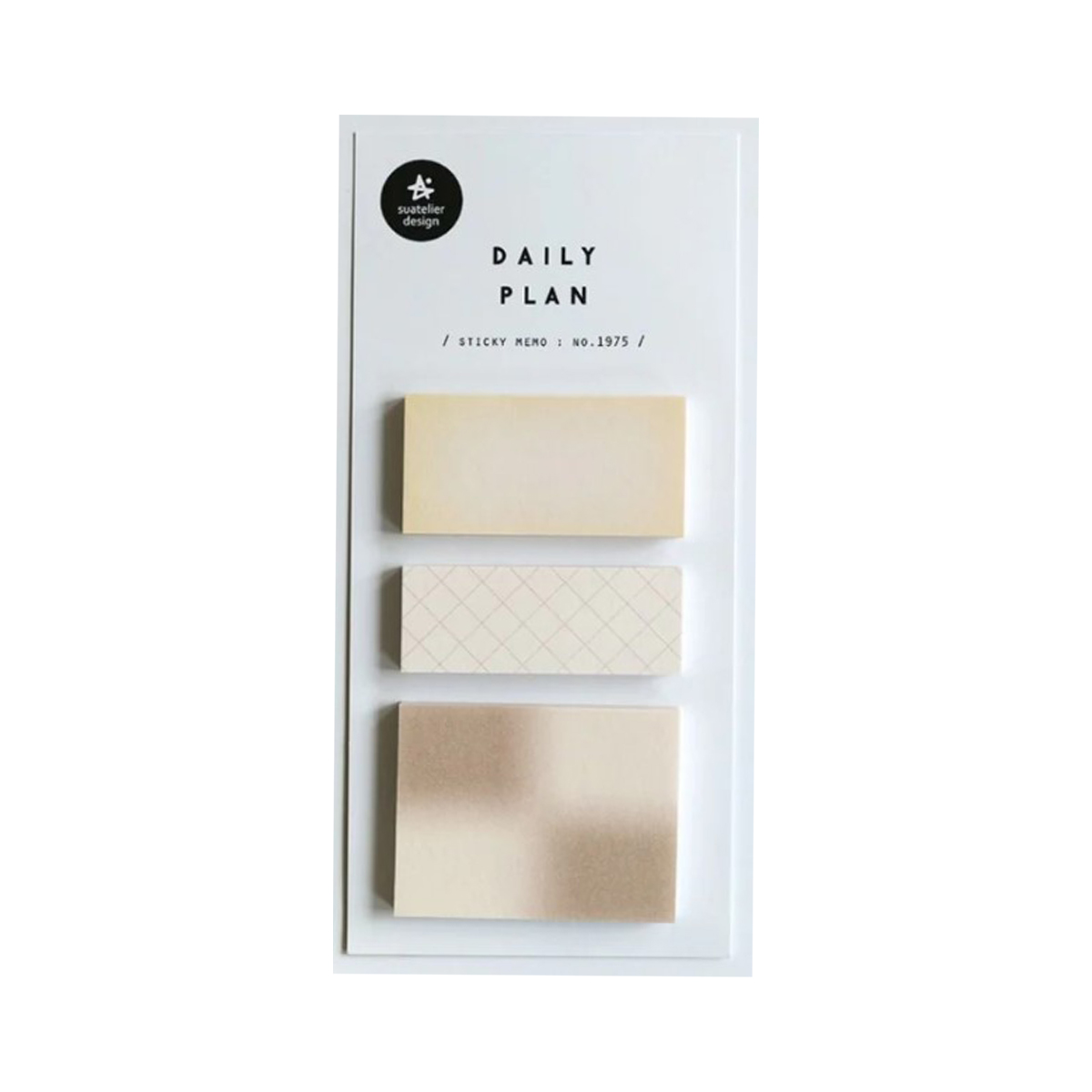 SUATELIER DAILY PLAN STICKY MEMO