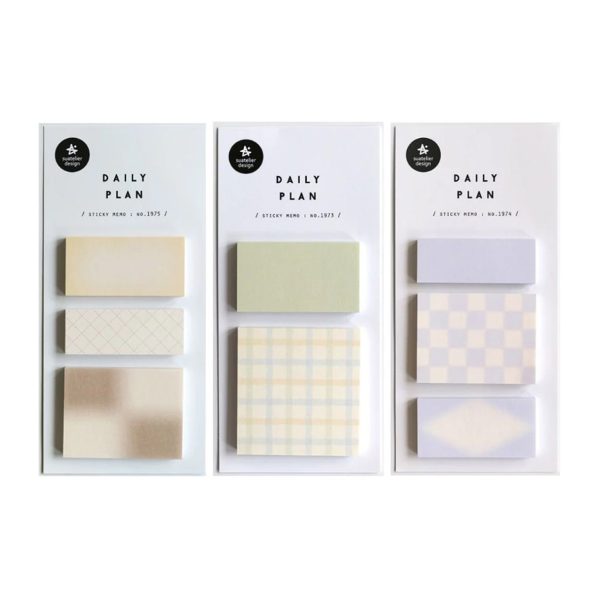 SUATELIER DAILY PLAN STICKY MEMO