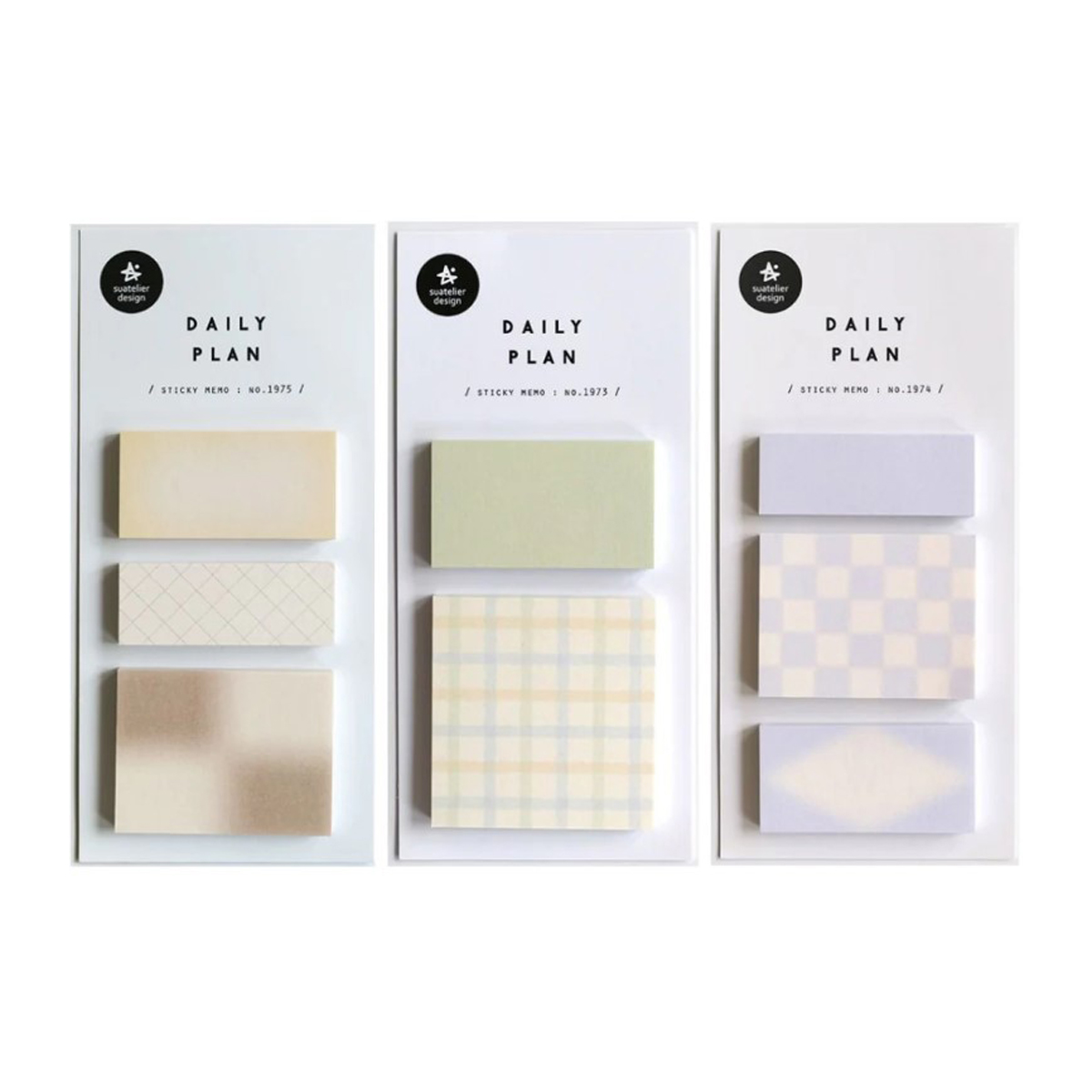SUATELIER DAILY PLAN STICKY MEMO