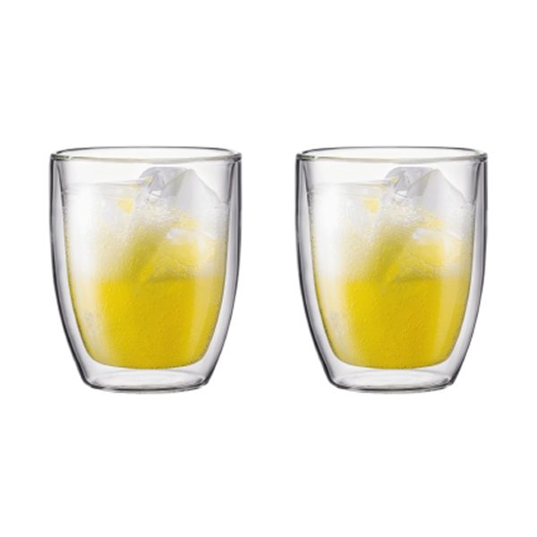 BODUM BISTRO GLASS DOUBLE WALL 0.48L X 2