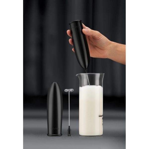 BODUM SCHUMA CHARGEABLE MILK FROTHER BLACK