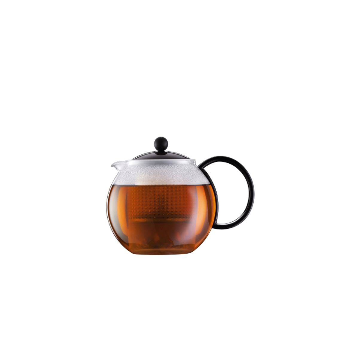 BODUM ASSAM TEA PRESS WITH PLASTIC FILTER & LID 1.0L
